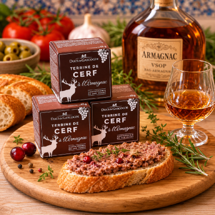 DUCS de GASCOGNE - Jelenia terinka s Armagnacom z Francúzska