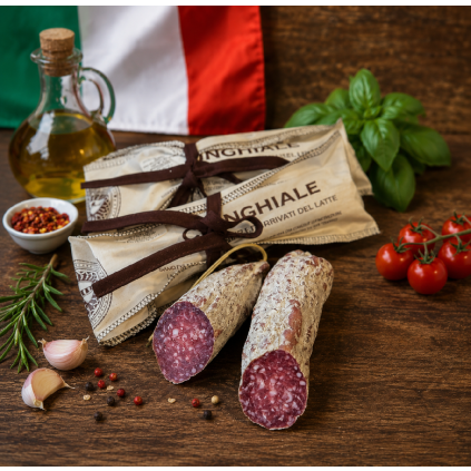 Salame al Cinghiale Delizioso – talianska saláma s diviačím mäsom