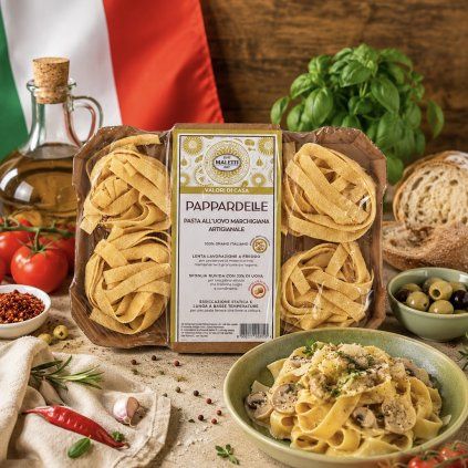 Pappardelle all'Uovo – tradičné talianske široké vaječné cestoviny
