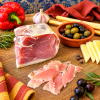 Jamón Serrano vyrez 1/6 – tradičná španielska sušená šunka